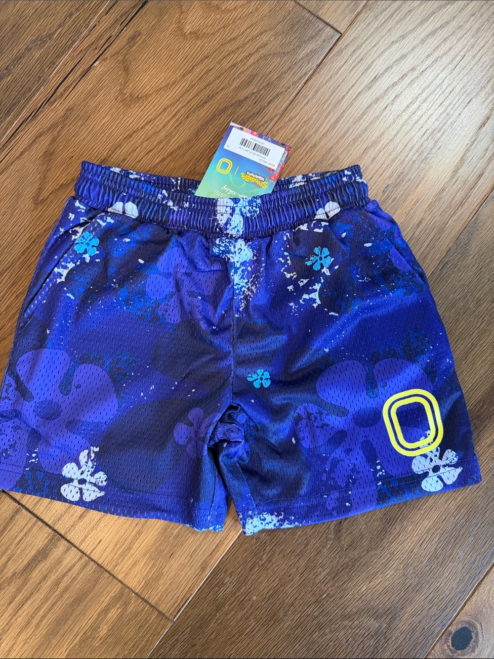 Kids' Overtime & SpongeBob Collab basketball Shorts